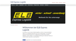 Desktop Screenshot of elb-express.de
